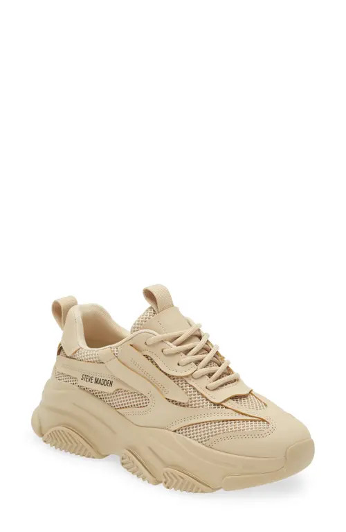 Steve Madden Possession Sneaker in Tan at Nordstrom, Size 10 | Nordstrom