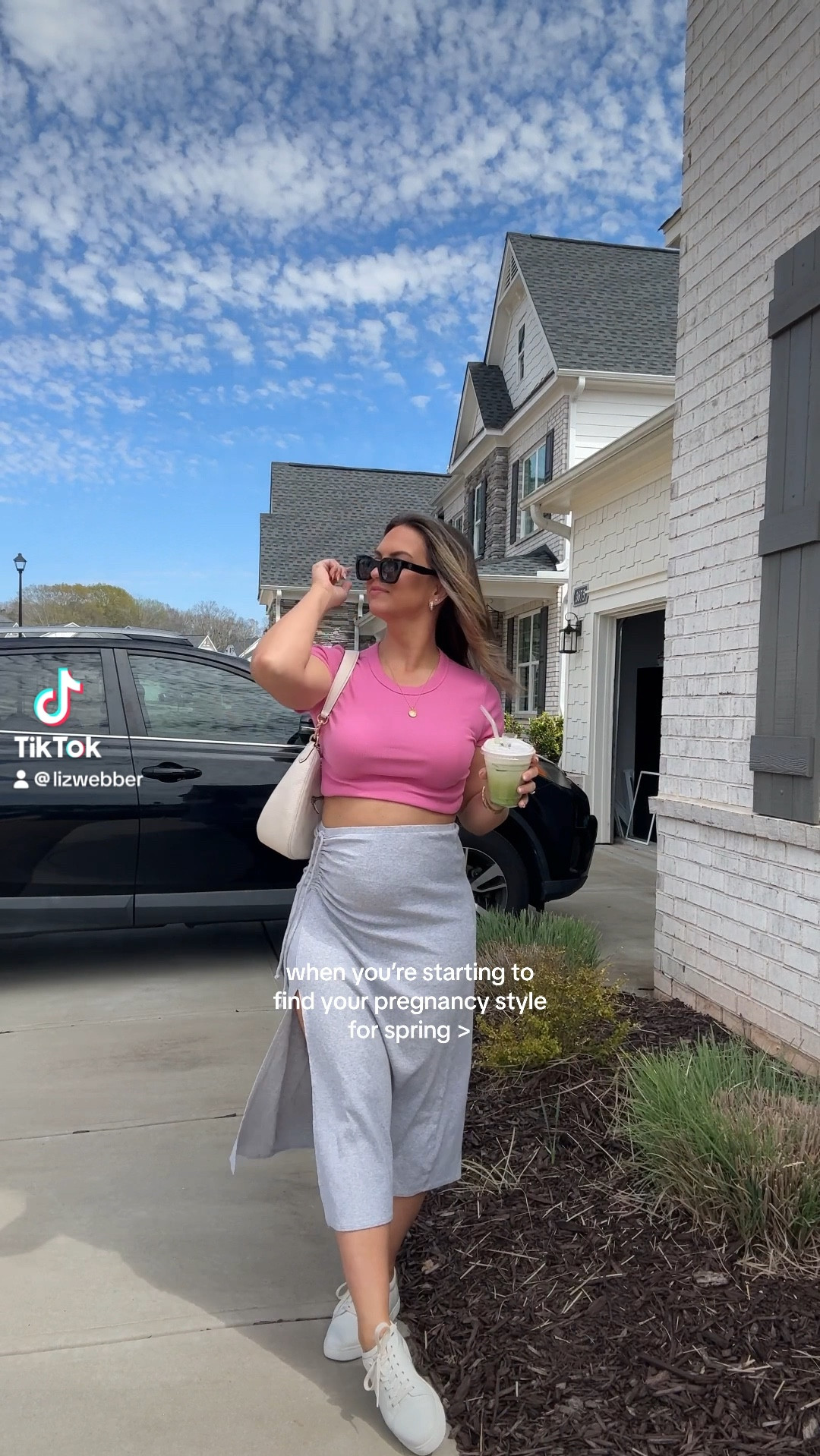 Bump-friendly spring and summer outfit inspo! Skirt is originally from Aerie but not online anymore, so I links similar ones!

#LTKbump