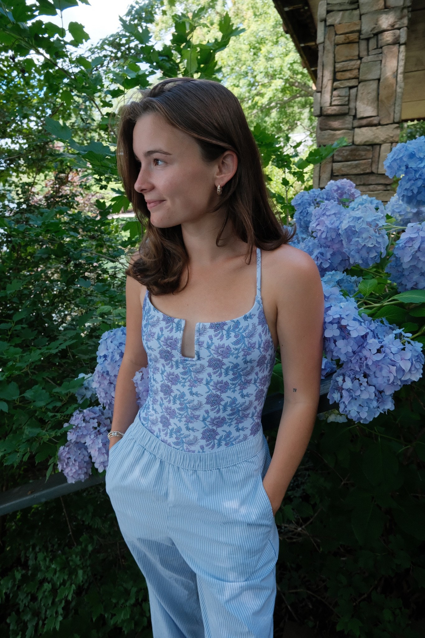 Wearing a 2 in the suit and I’m 5’2” and wear xs normally! Linked my fav linen pants too bc these striped ones are old and I’m not sure how high in stock.

#LTKSummerEdit #LTKFindsUnder100 #LTKSeasonal