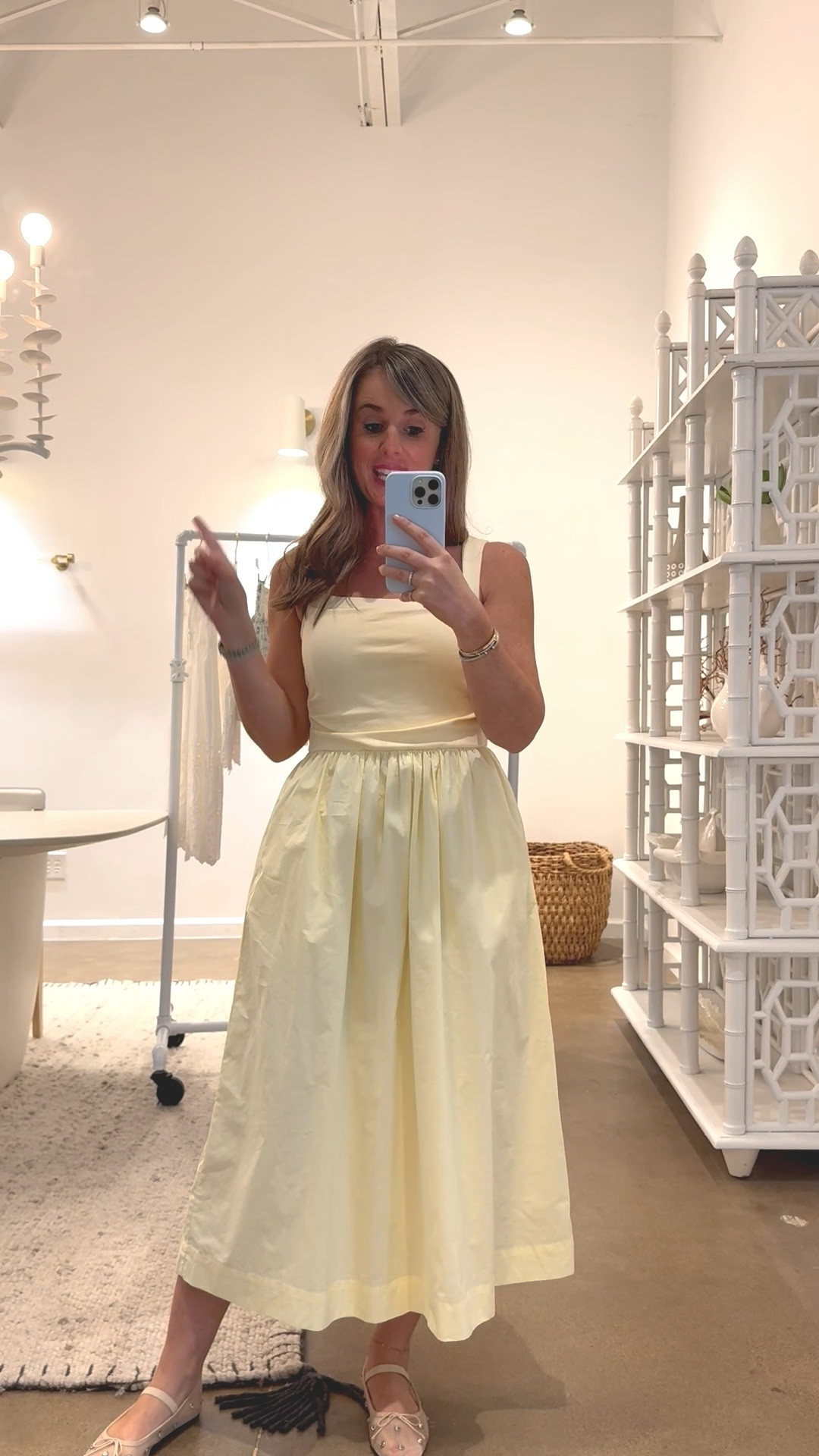 Completely OBSESSED with this butter yellow little midi dress 💛🍋! Linking a few of my midi dresses that are perfect for spring and Easter! Midi dress / dress / sale dress / spring / Easter / video / try on haul / J.Marie / Impeccable Pig / family photos / bump friendly / stripes / floral dress

#LTKvlog #LTKBump #LTKootd