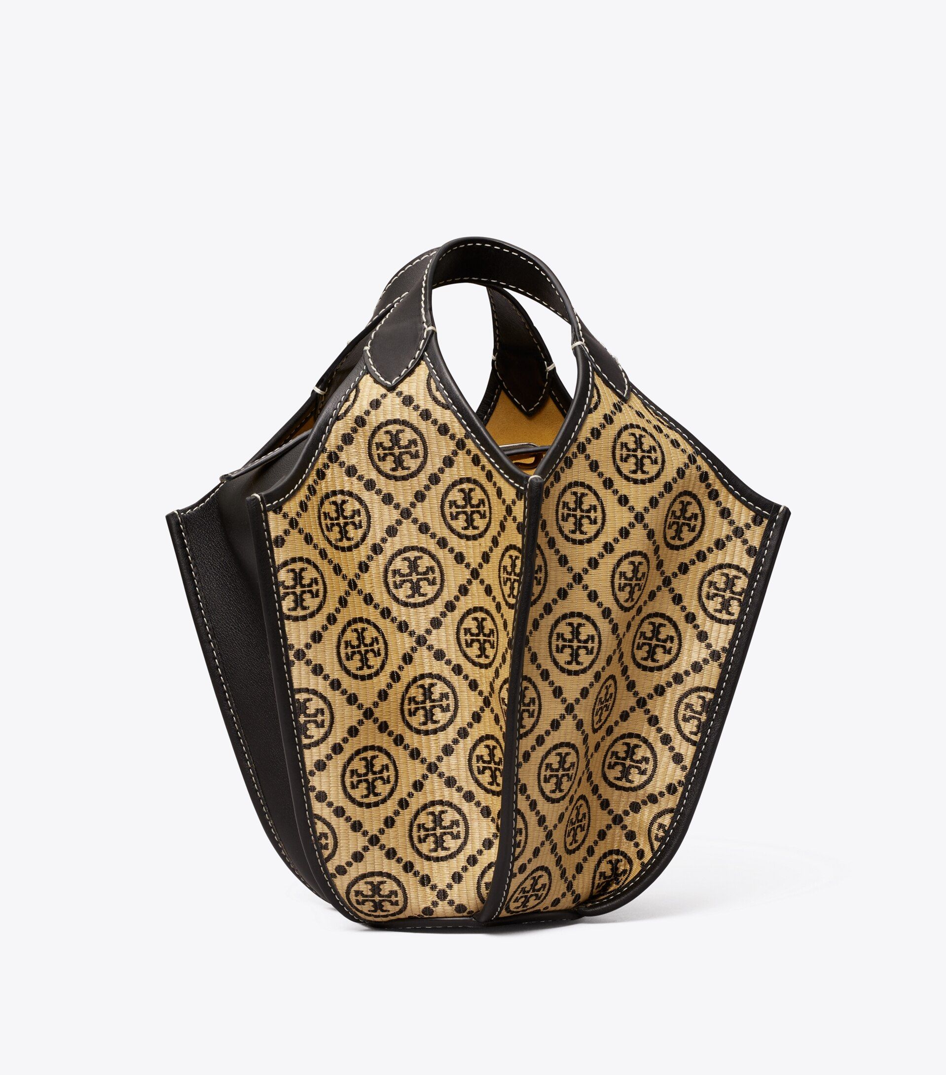 Raffia Monogram Lampshade Bag | Tory Burch (US)