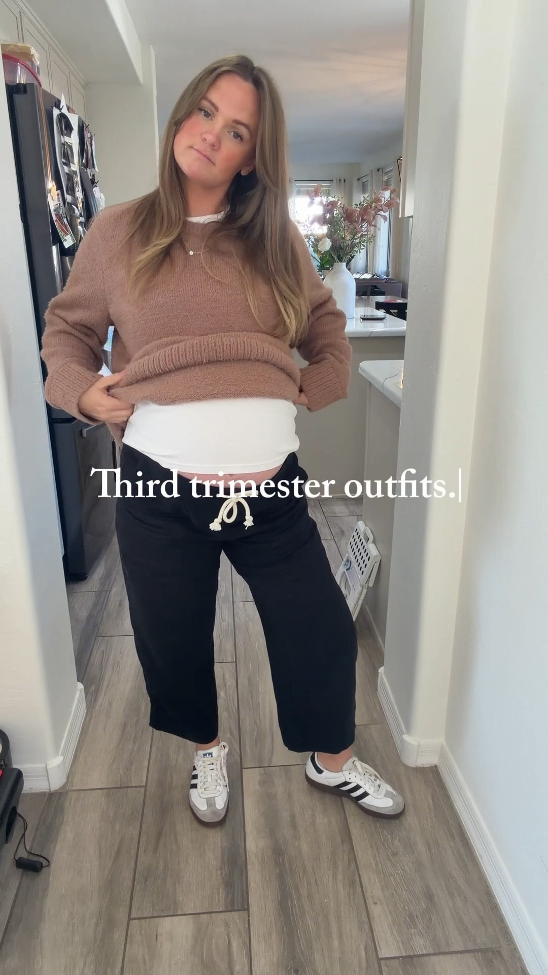 Third trimester outfits - I’ve been wearing some variation of these for the last few weeks. Easy, classic, bump friendly. Most are not maternity! 

#LTKootd #LTKBump #LTKmomlife