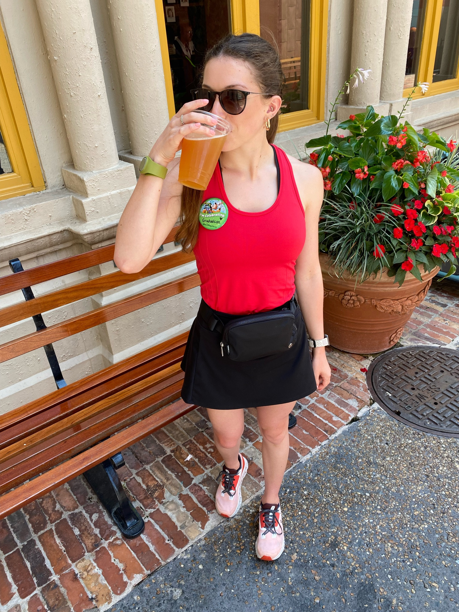 Beer just tastes better in Disney World!
|| Disney outfits, Hollywood studios, summer disney outfit, tennis skirt, summer outfit

#LTKfit #LTKunder100 #LTKtravel