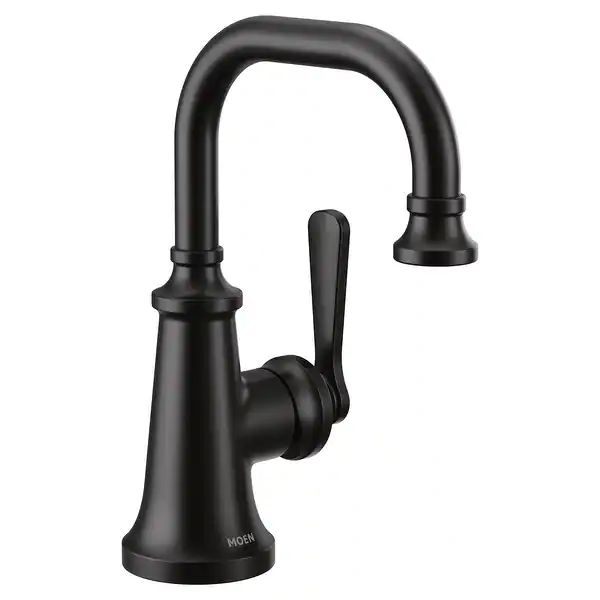 Moen Colinet 1.2 GPM Single Hole Bathroom Faucet with Pop-Up Drain - Overstock - 32380823 | Bed Bath & Beyond