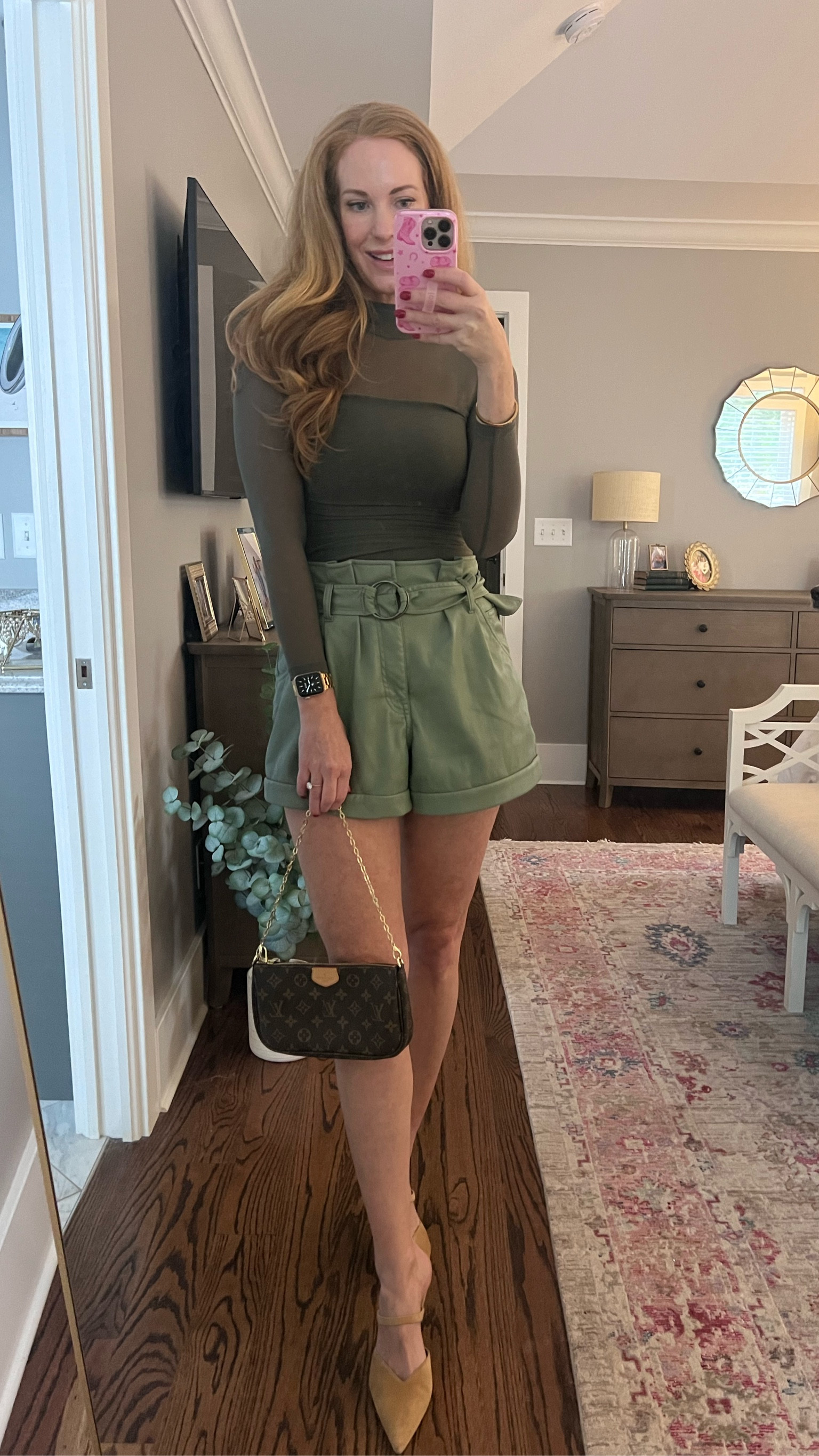 Monochromatic is the trend this season! And so pretty with all the fall colors like this olive and sage green.

#LTKOver40 #LTKSeasonal #LTKStyleTip