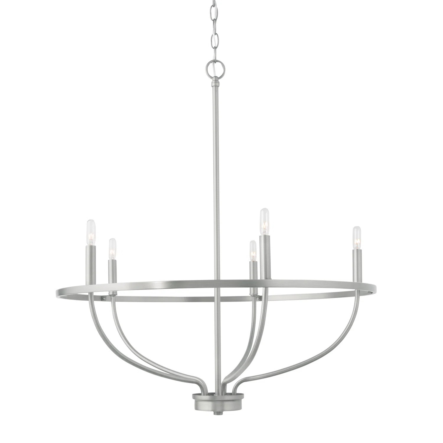Babson Dimmable Wagon Wheel Chandelier | Wayfair North America