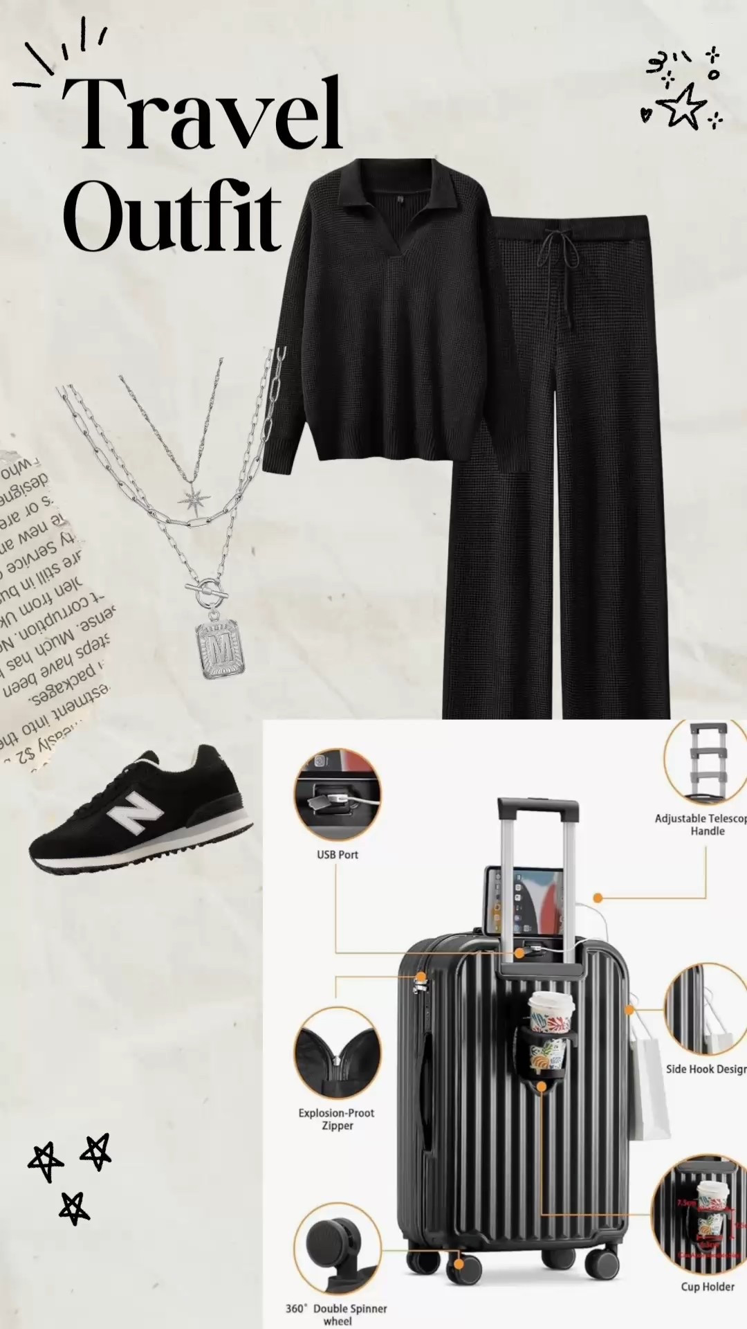 Travel
Outfits 
Outfits for the airport 
on the go 

#LTKTall #LTKTravel #LTKMidsize