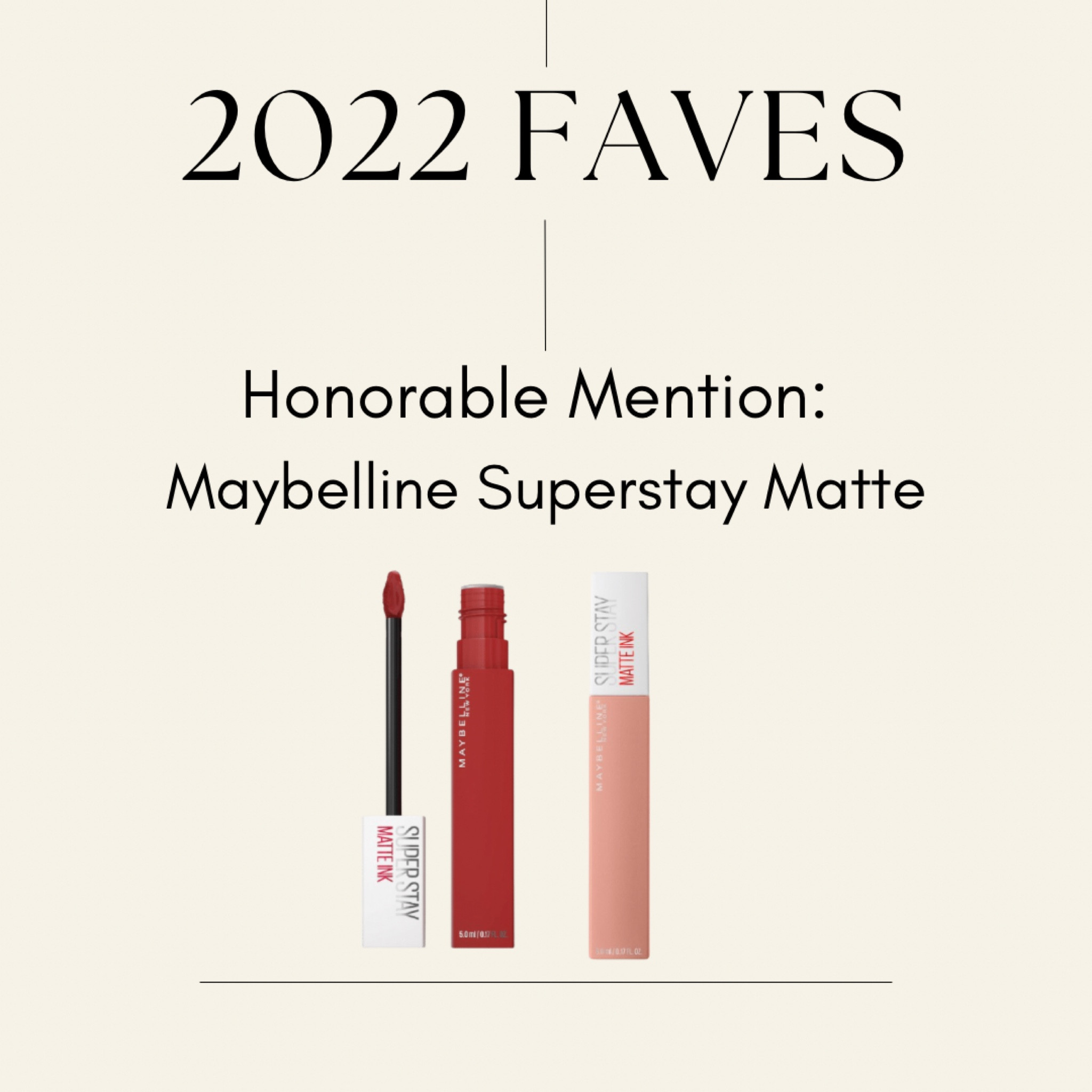 favorite purchases from 2022! drugstore lip stick shade 05 Loyalist

#LTKbeauty #LTKunder50 #LTKstyletip