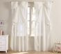 LoveShackFancy Oversized Bow Light-Filtering Curtain | Pottery Barn Kids