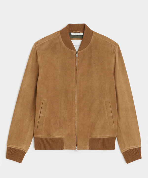 Italian Suede Aviator Jacket | Todd Snyder