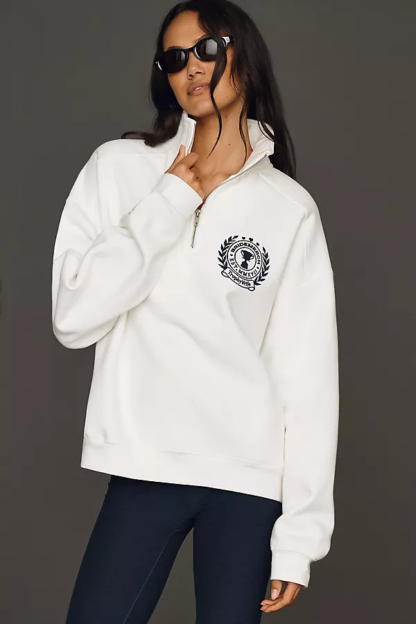Trophy Wife Quarter-Zip Pullover | Anthropologie (US)
