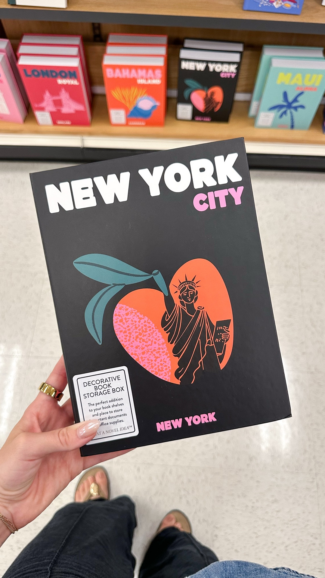 Decorative book storage boxes! These are only $10 and such a cute way to store smaller items around the house!

#LTKHome #LTKFindsUnder50 #LTKSeasonal