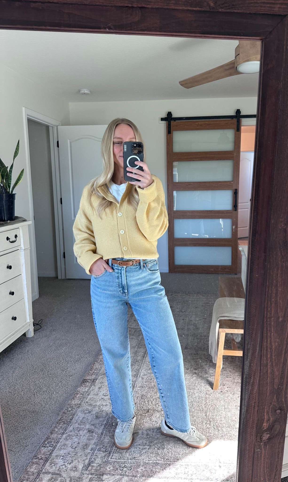 Give me all the spring colors 💛 @Madewell

#LTKootd #LTKSeasonal