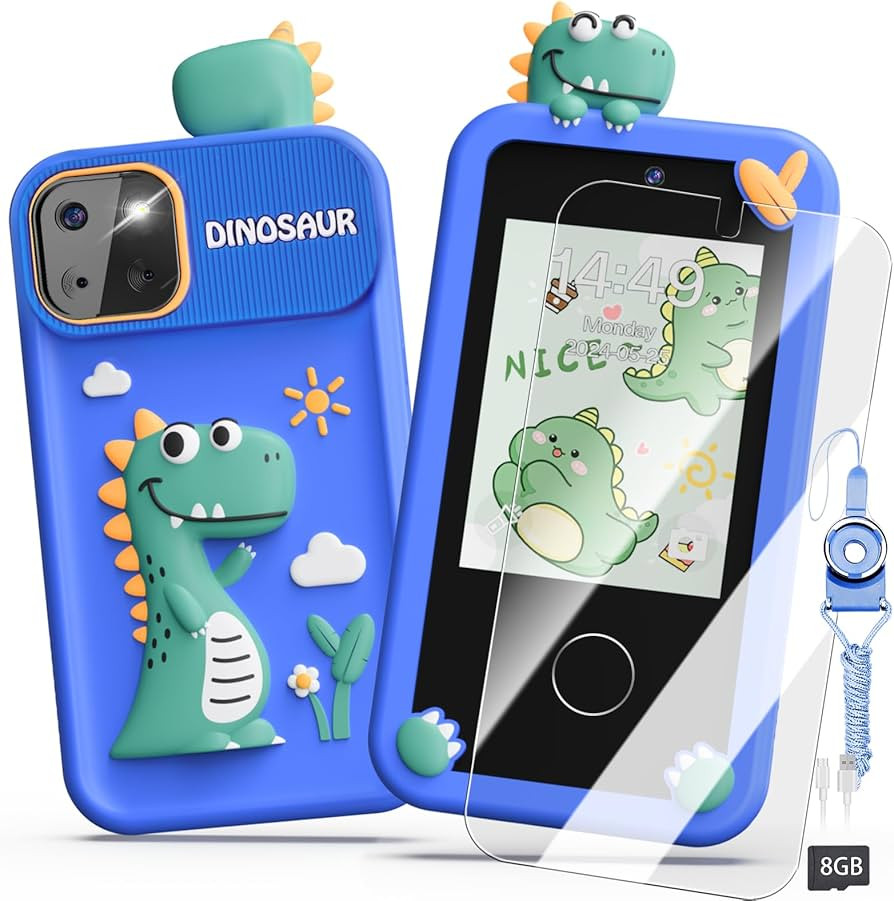 Luyiilo Kids Smart Phone Toys for Boys,Dinosaurs Gift Toys for Boys Ages 3-9 Christmas Birthday G... | Amazon (US)