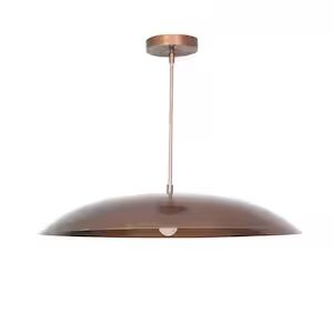 1 Light Elegant Ceiling Flushmount light Pendant Mid Century Modern Raw Brass Sputnik chandelier ... | Etsy (US)