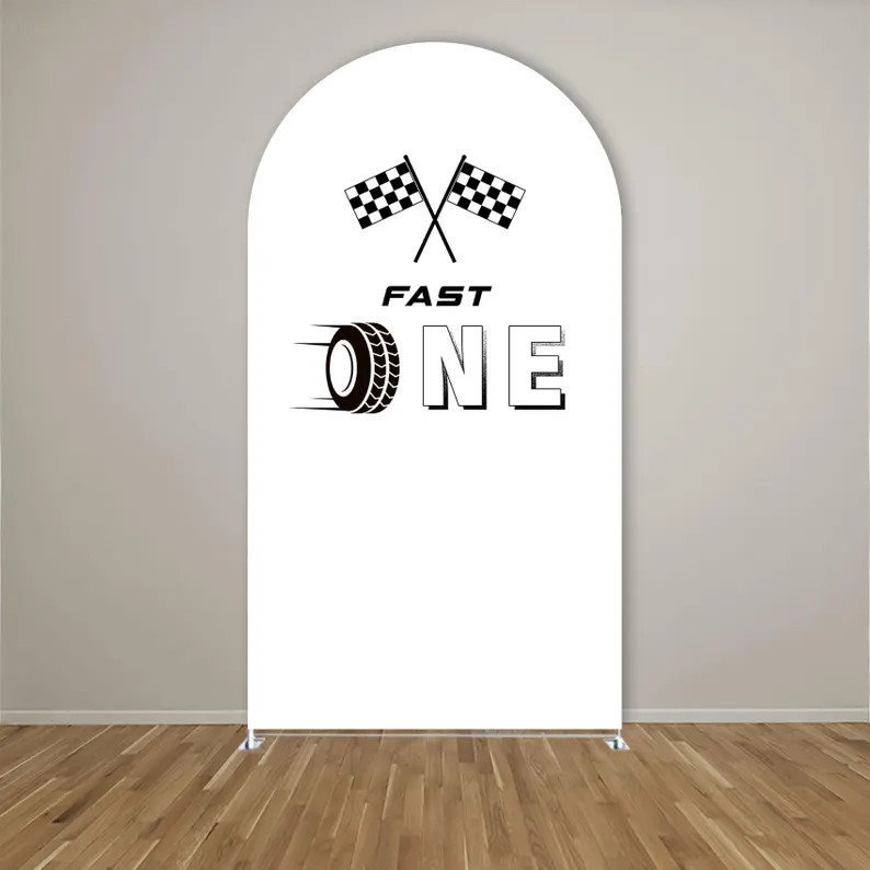Fast ONE Racing Car Arch Backdrop Cover: Baby Shower Birthday Party | Etsy (Global)