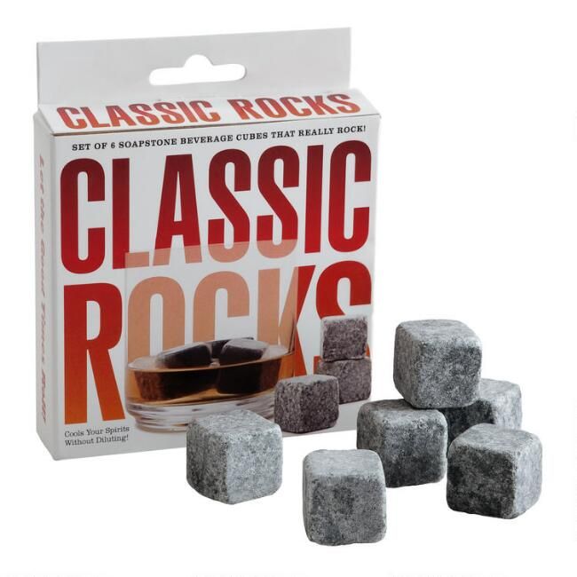 Classic Rocks Soapstone Drink Stones 6 Pack | World Market