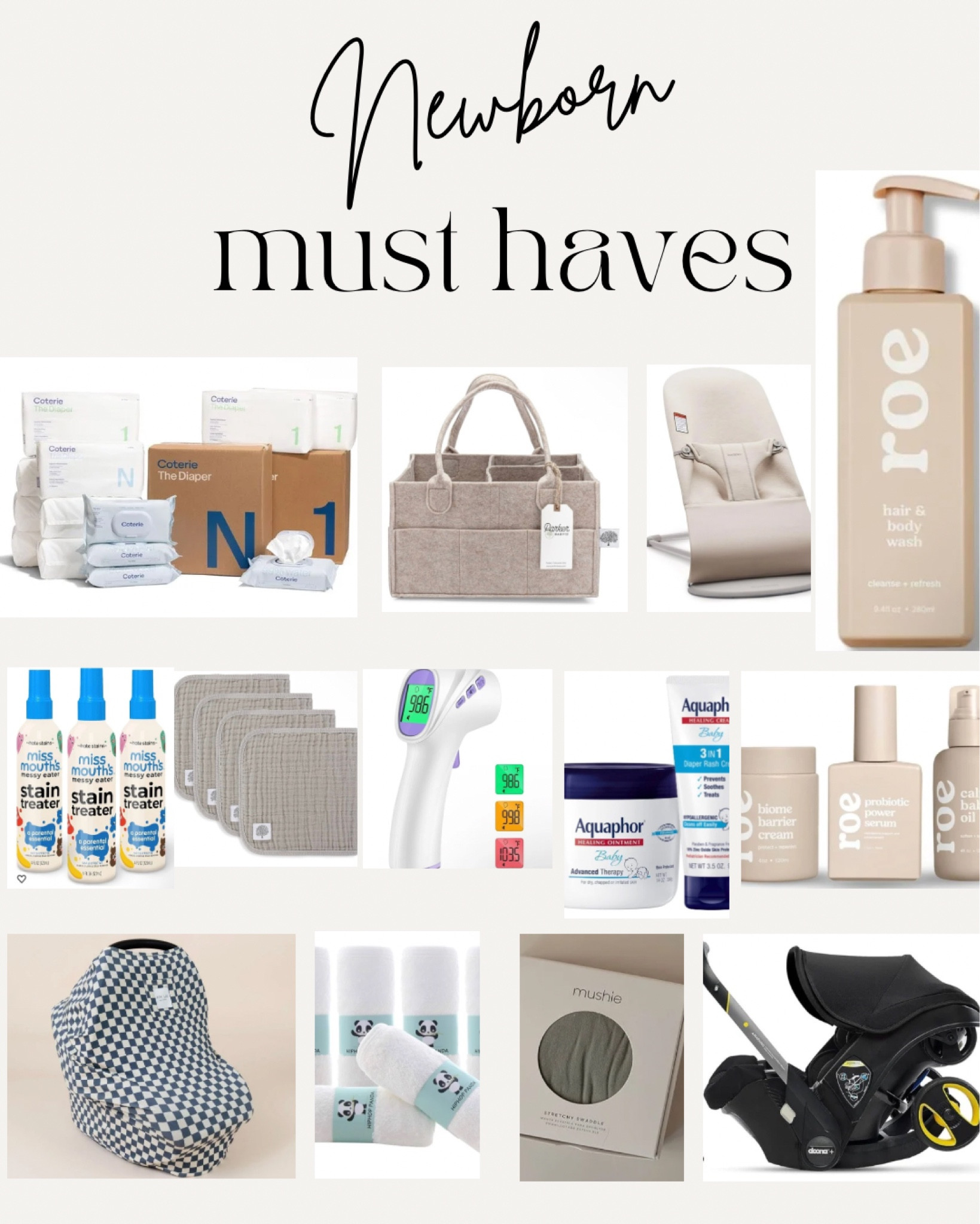 Part ONE of my Newborn Essentials! Used all of these things & will be using again. 🤍

#LTKBaby #LTKFamily