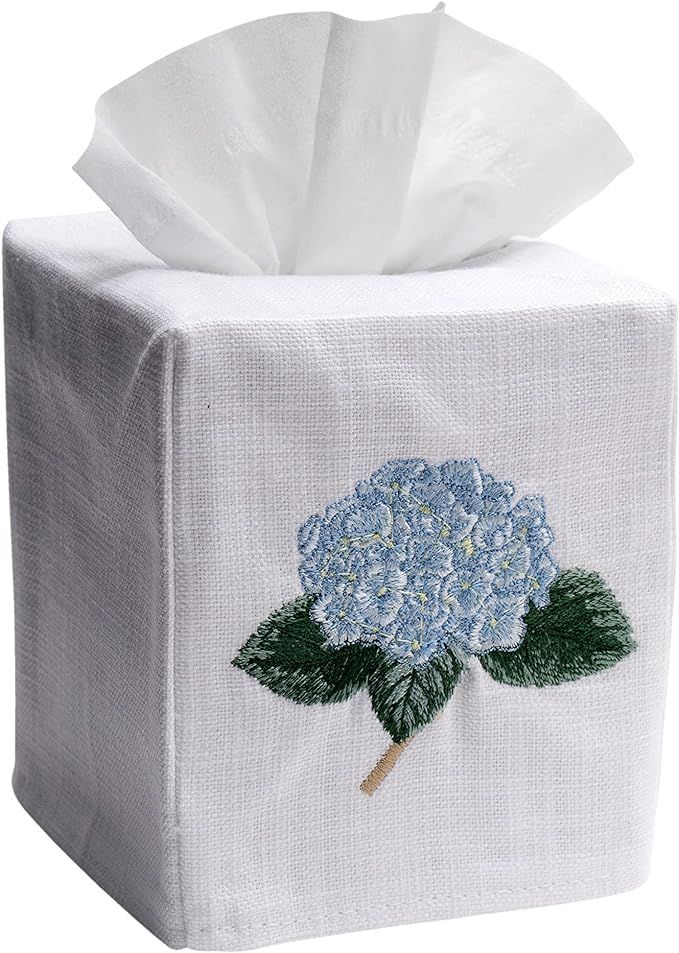Jacaranda Living Tissue Box Cover, One Size, White | Amazon (US)