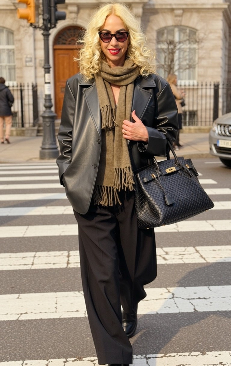 date night outfits

Date Night Look 🖤✨
Ich liebe Outfits, die entspannt aussehen und trotzdem ein klares Fashion-Statement setzen. Die Kombination aus weiter Hose, cooler Lederjacke und Schal wirkt modern, selbstbewusst und absolut city-tauglich. Perfekt für ein Dinner Date oder einen stilvollen Abend in der Stadt.

👉 Alle Teile habe ich euch direkt über LTK verlinkt.

⸻
date night outfit, date night look, lederjacke outfit damen, weite hose outfit, wide pants outfit women, leather jacket outfit women, scarf outfit women, city chic outfit, evening outfit women, minimalist fashion women, modern women outfit, ltk date night, ltk outfit inspiration, classy casual look, street style women

#LTKdeutschland #LTKdatenight #LTKsale