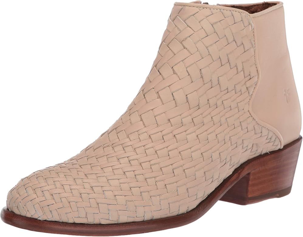 Frye Women's Carson Woven Bootie Ankle Boot | Amazon (US)