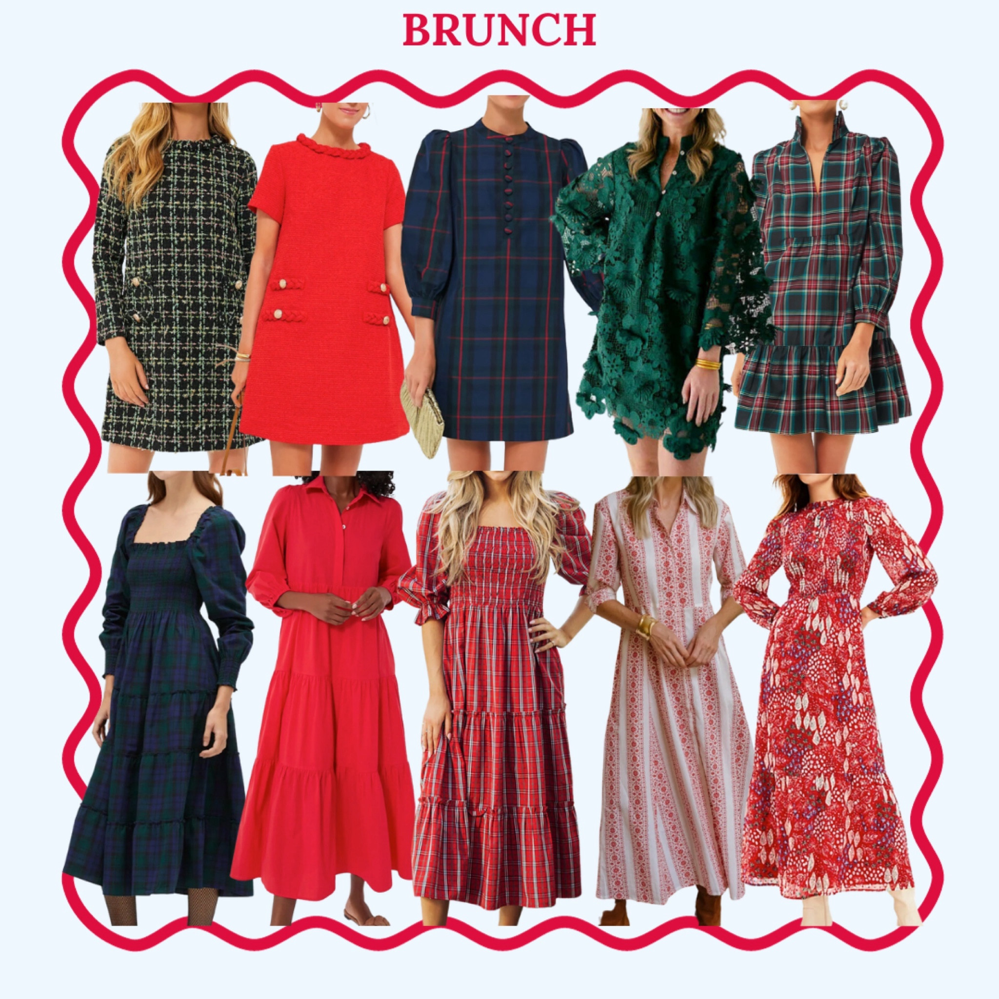 holiday party dresses! If you are attending the Junior League of Tyler Mistletoe & Magic brunch event - these dresses would be perfect! They have a more “day time” vibe! ❤️ #tartan #plaid #tartandress #plaiddress #reddress #greendress #holidayparty #holidaystyle #partydress

#LTKSeasonal #LTKHoliday