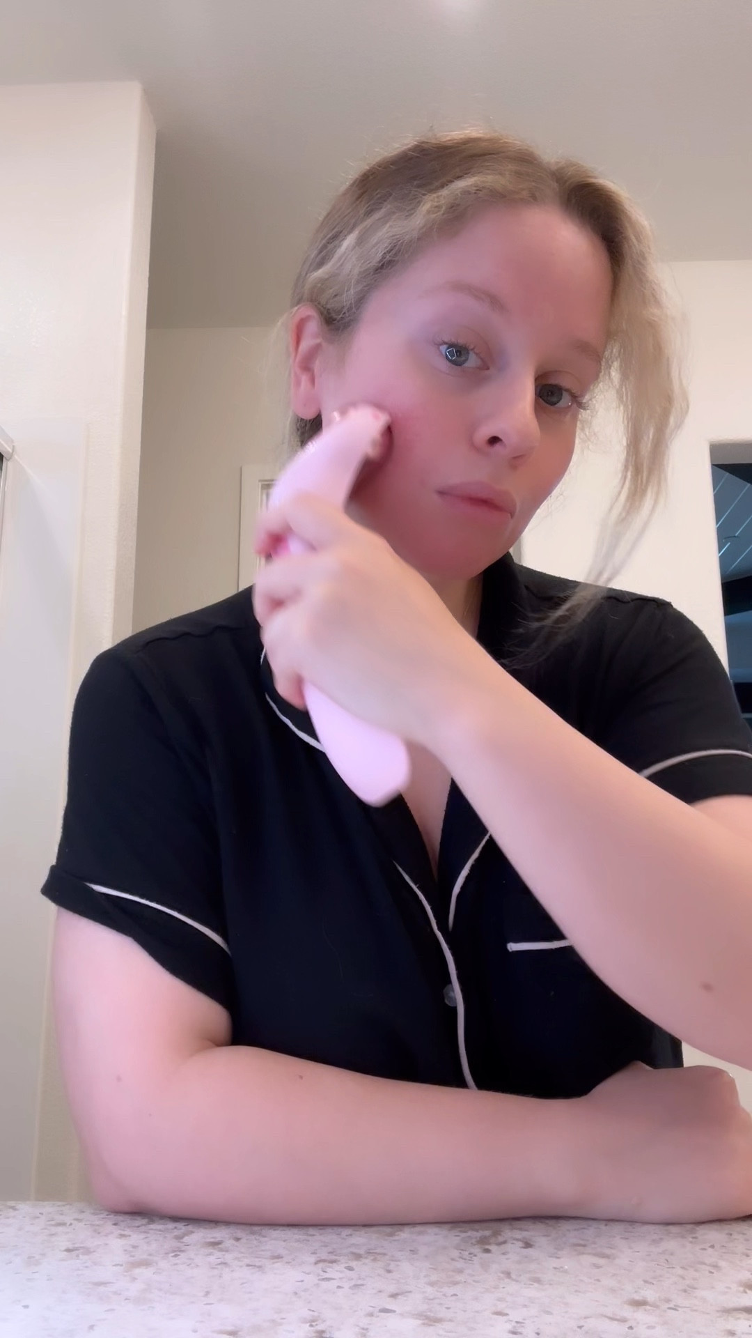 Nothing better than a little morning ice roll 🧊 🎀