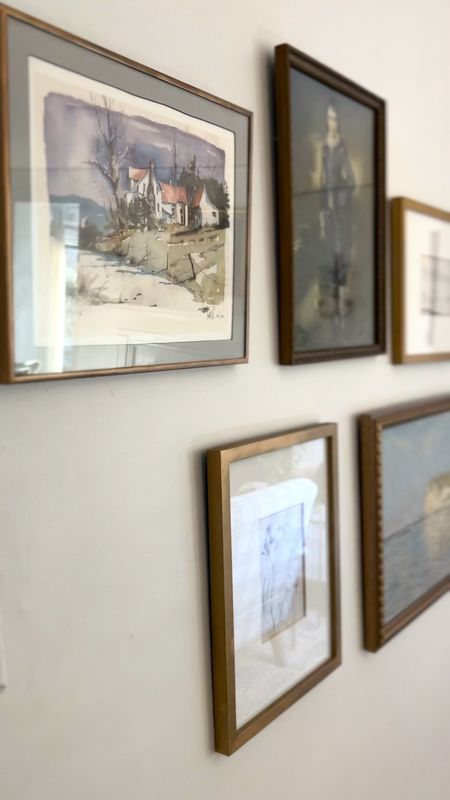 Gallery wall in the living room - a mix of old & new
#gallerywall #collected #etsy #target 

#LTKVideo #LTKfindsunder50 #LTKhome