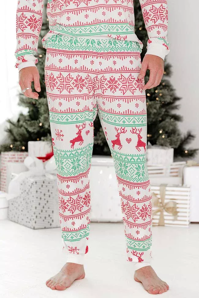Green fair isle best sale pajamas