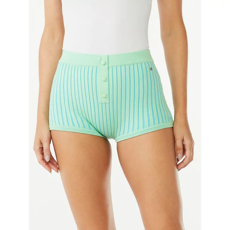 Sofia Intimates by Sofia Vergara Women's Contour Ribbed Shorts | Walmart (US)