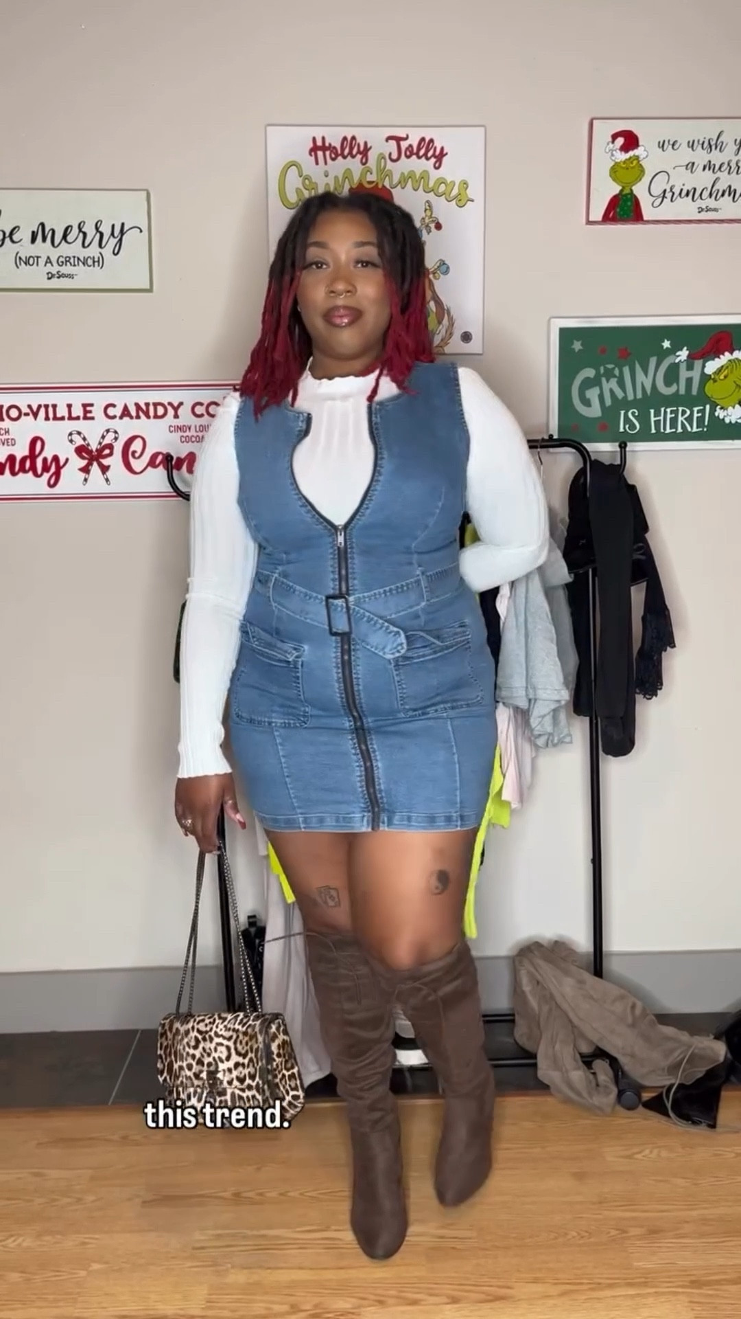 Layered it, styled it, and suddenly she’s fall-season fine 🤎

Would you try this layered look?! 👇🏾

#fall #fallfashion #ootdfashion #ootd #fashionista
