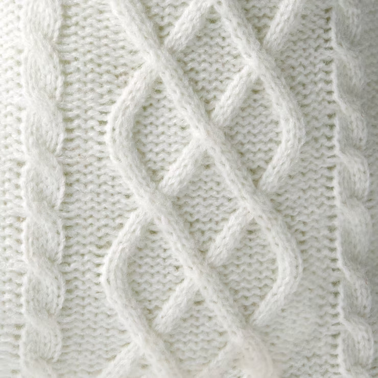 15" Decorative Knit Tree with Wood Base White - Wondershop™ | Target