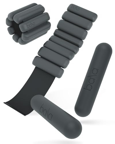 Bangles Wrist & Ankle Weights 2 Pound Pair and Bala Bars Dumbbell Set 2 Pound – Wearable Ankle Weights & Hand Weights for Fitness, Yoga & Strength Training | Amazon (US)