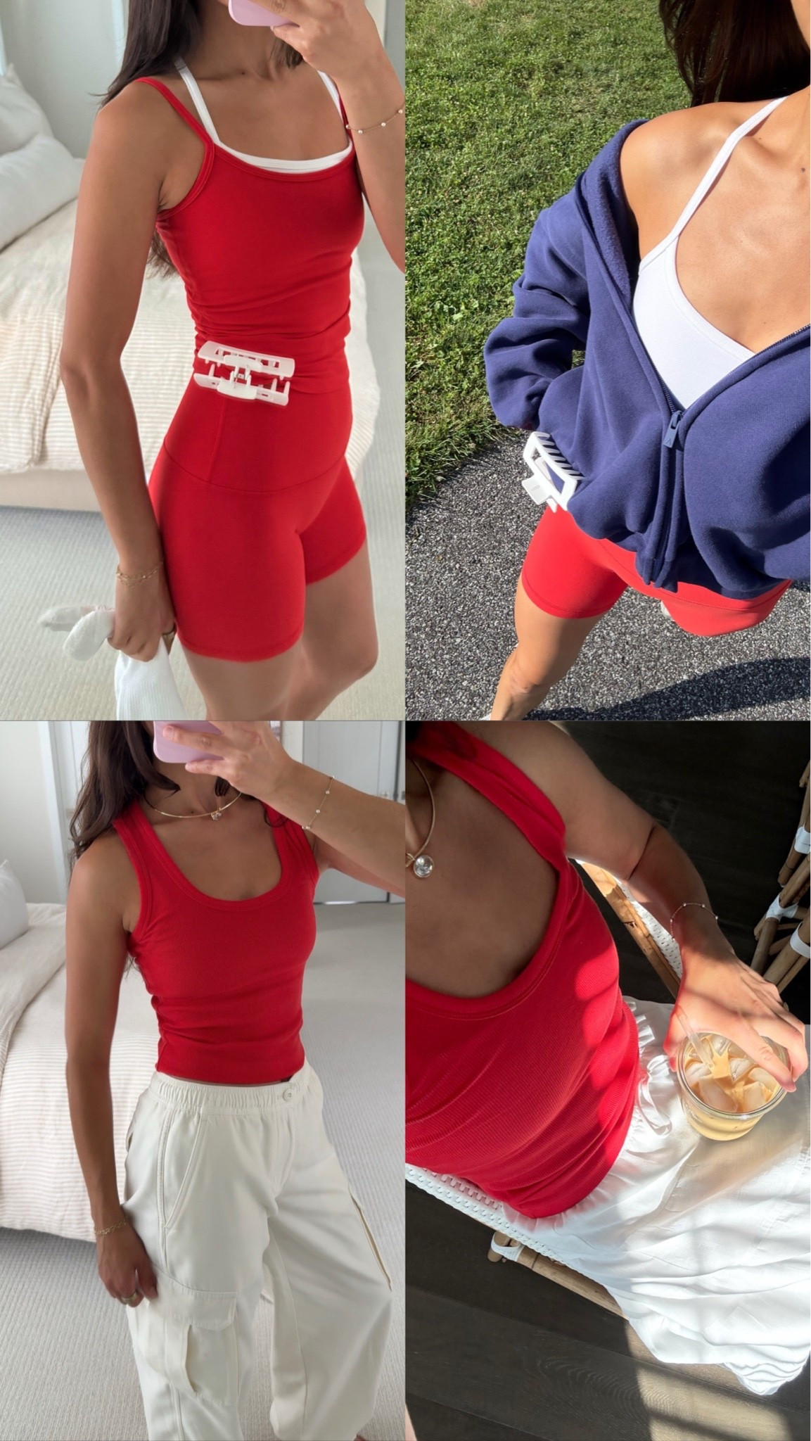 pop of summer red! latest outfits incorporating my fav summer colors

#LTKootd #LTKgrwm #LTKSeasonal