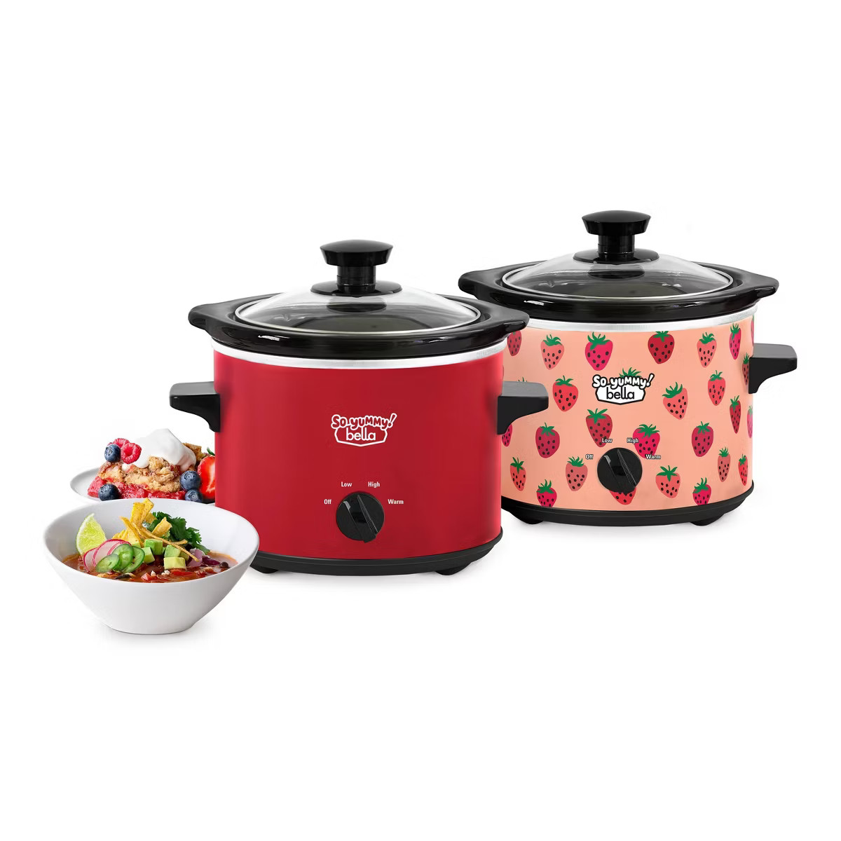 So Yummy by bella 2.0qt Twin Set Slow Cooker | Target