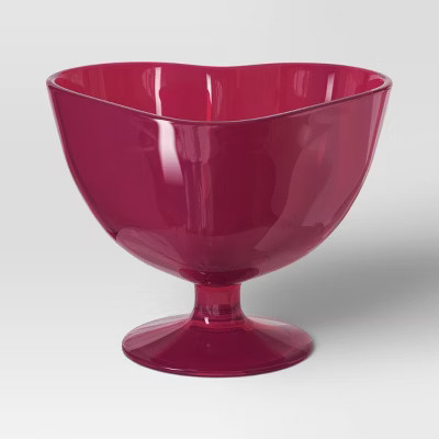 6 fl oz Figural Heart Dessert Bowl Pink - Room Essentials™ | Target