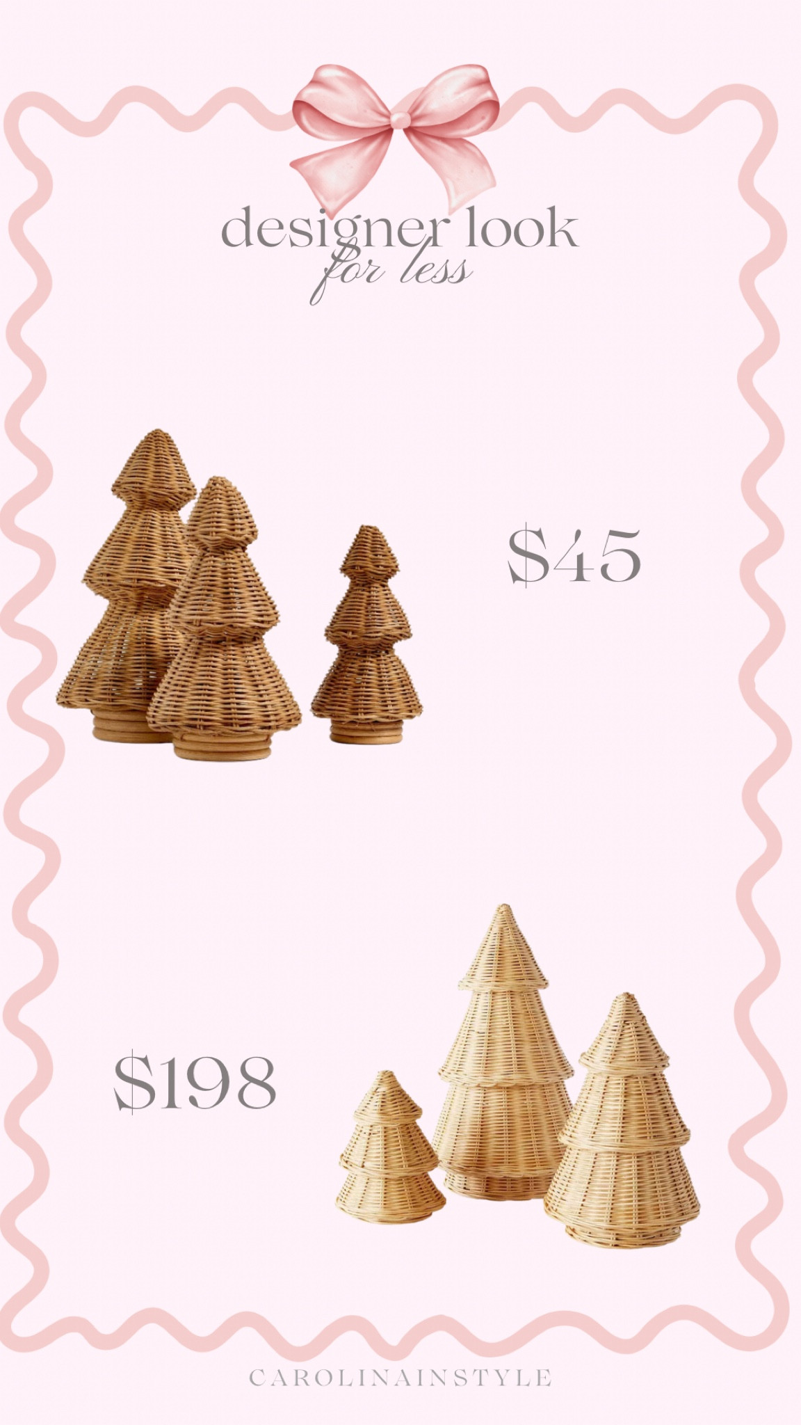 these target trees look so similar to the Serena & Lily trees! 

#LTKSeasonal #LTKHoliday #LTKFindsUnder50