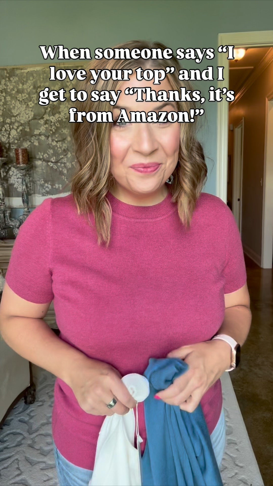 Love a compliment and an easy outfit flex? 💁‍♀️ When someone says, 'I love your top,' and you get to say, 'Thanks, it’s from Amazon!' 🙌 

This top from @arachcloz is that good—I grabbed it in 3 colors. Perfect for busy moms who need to look stylish on the go! 👚✨ 



#LTKStyleTip #LTKFindsUnder50 #LTKSaleAlert