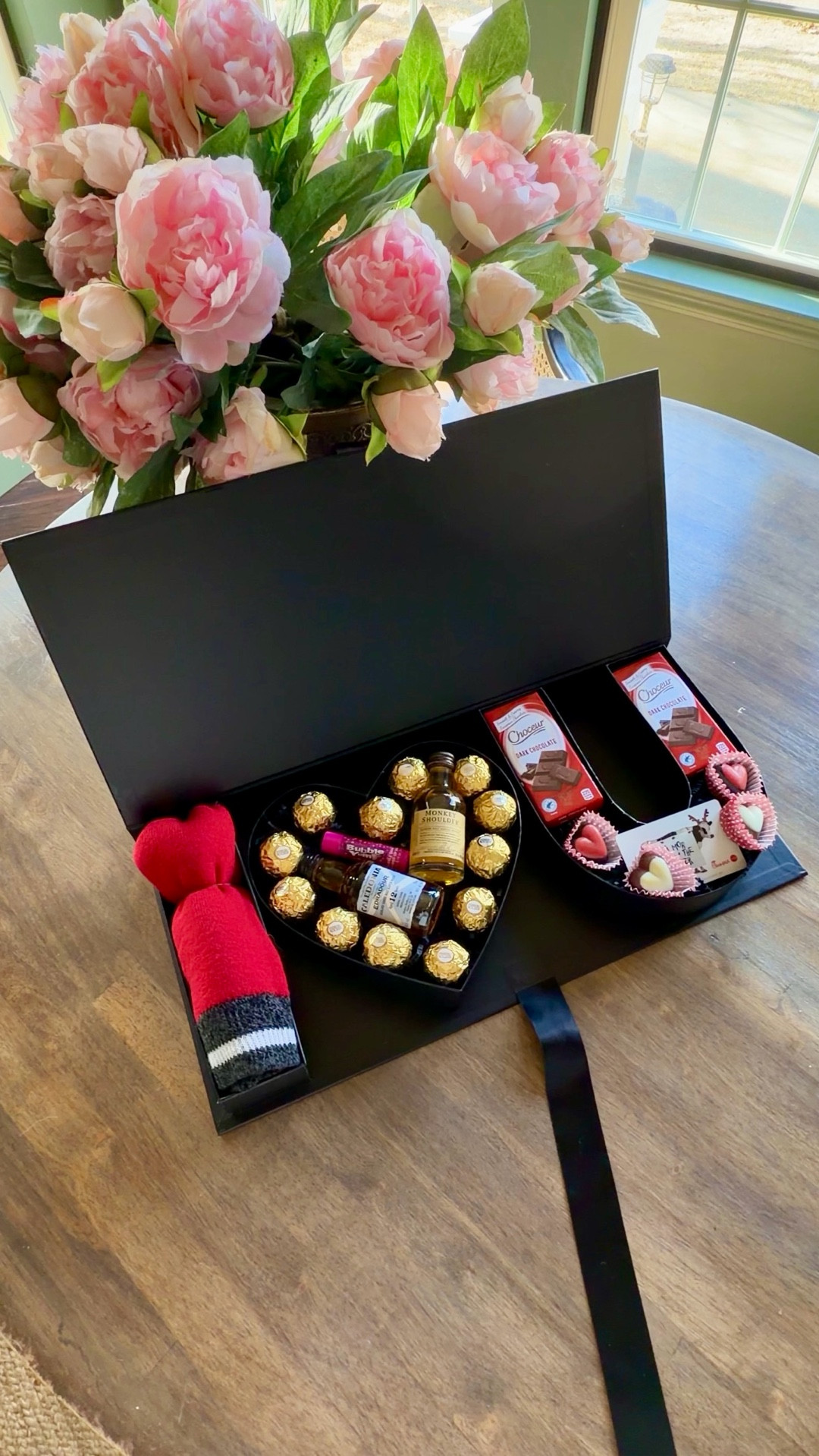 Valentines Gift for Him! Fill this cute I Love You box with a bunch of his favorite things! Socks, whiskey, chocolates, gift cards, chapstick, and truffles are all easy and fun options.

Gifts for husband
Gift idea for boyfriend
Valentine gifts men love 
Gift ideas for guys

#LTKValentine