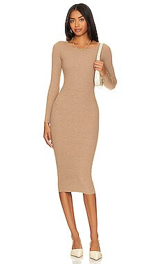 LPA Auburn Sweater Dress in Oat from Revolve.com | Revolve Clothing (Global)