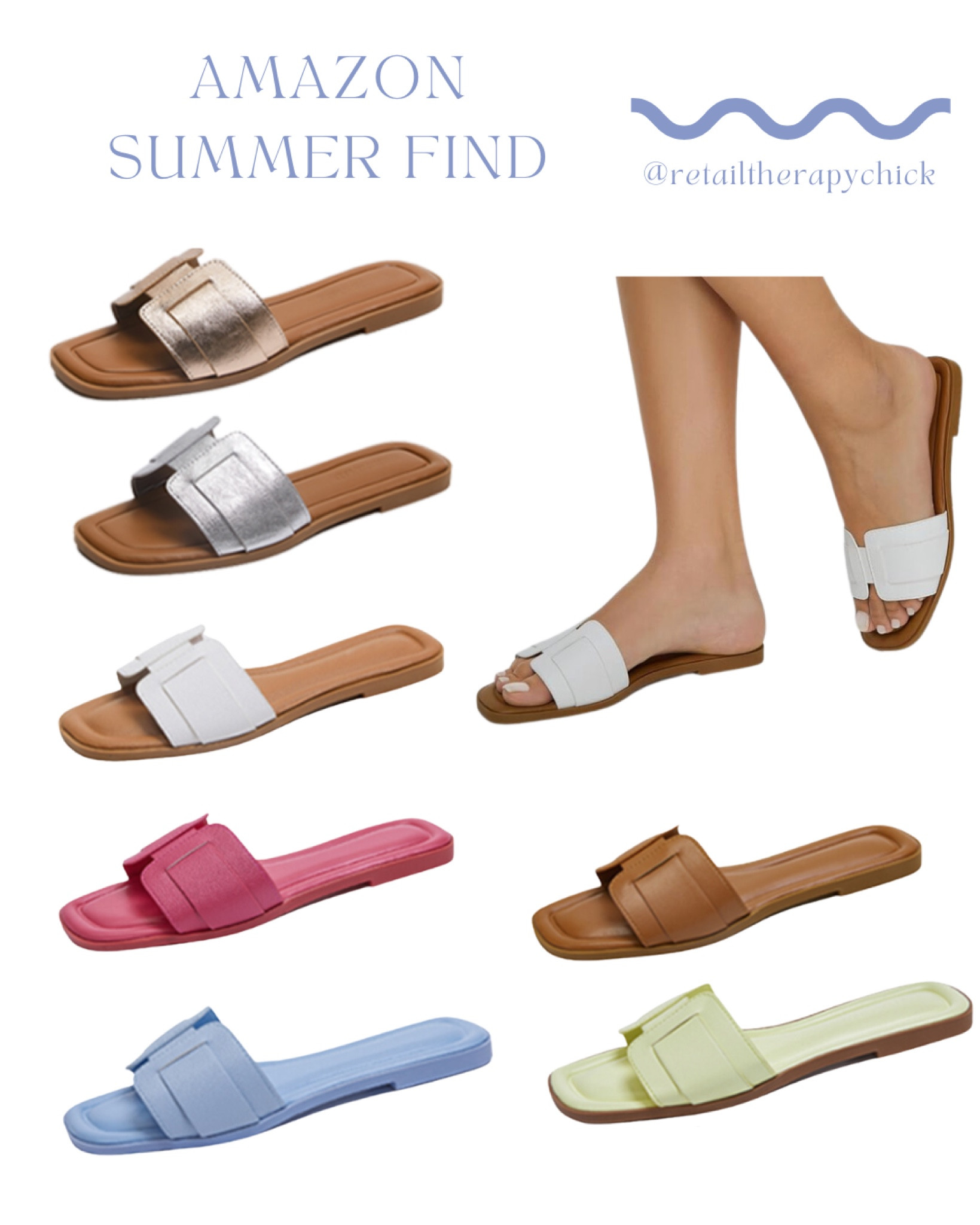 Look for less! These sandals are under $30 & look like Hermes or Tuckernuck sandals that run for $700+

#lookforless
#looksforless
#hermesdupe
#tuckernuckdupe
#sandals
#amazonfind
#amazonfashion 