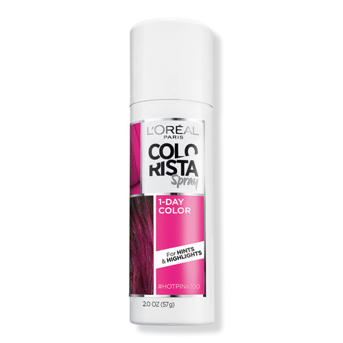 Hotpink Colorista Hair Makeup Temporary 1-Day Spray - L'Oréal | Ulta Beauty | Ulta