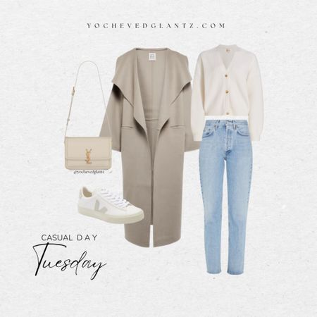 Outfits of the week #tuesdayedition 



Casual style, Toteme coat, ysl, solferino shoulder bag, saks style, cardigan, sneakers

#LTKFind #LTKstyletip #LTKunder100