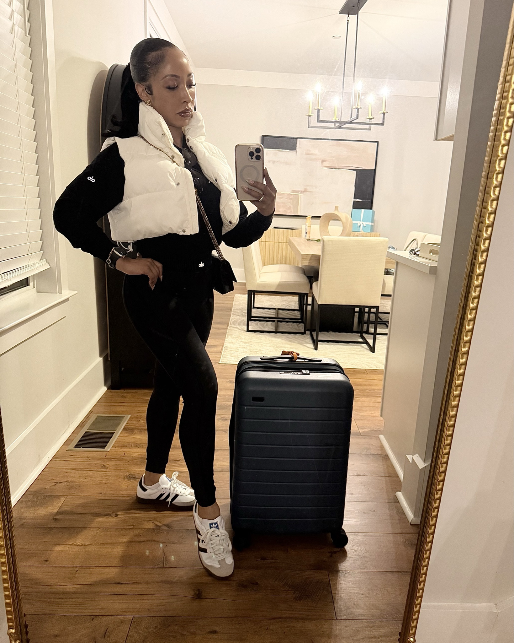 Quick trip ✈️ Favorite airport outfit 

#LTKTravel #LTKStyleTip #LTKPetite