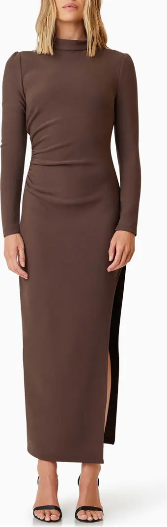 Elliatt Nola Long Sleeve Stretch Crepe Dress | Nordstrom | Nordstrom
