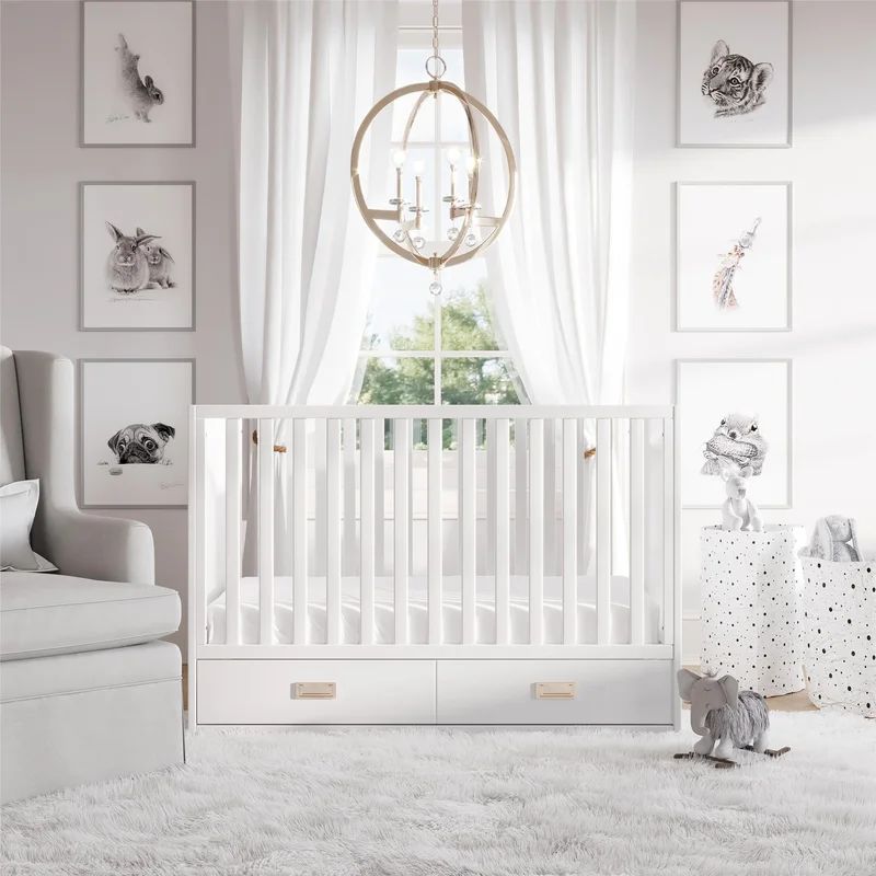 Haven 3-in-1 Convertible Crib with Storage | Wayfair Professional