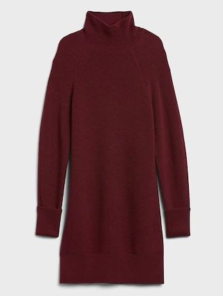 Turtleneck Sweater Dress in Responsible Wool | Banana Republic (US)