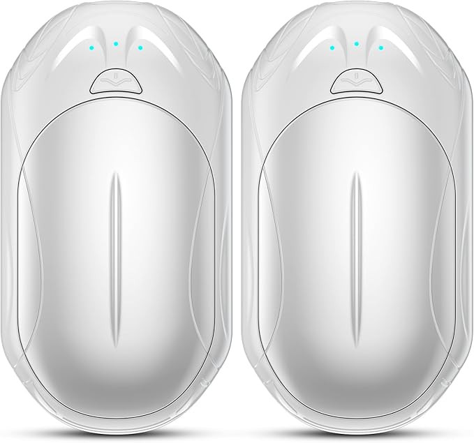 AI Hand Warmers Rechargeable 2 Pack, AI Smart Chips Electric Hand Warmers, 20Hrs Long Safe Heat, ... | Amazon (US)