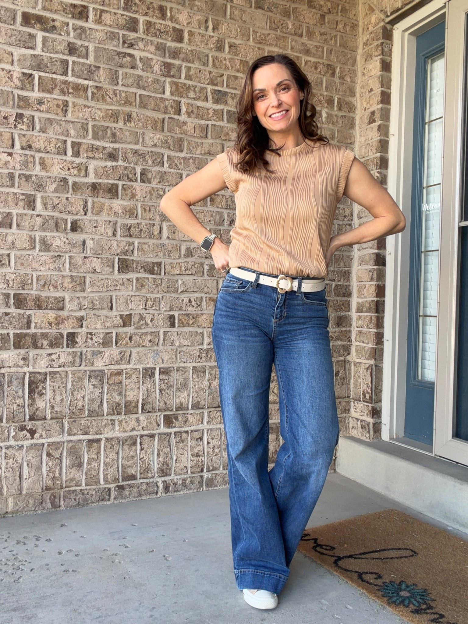 Obsessing this top! So comfy! 

#LTKmomlife #LTKootd