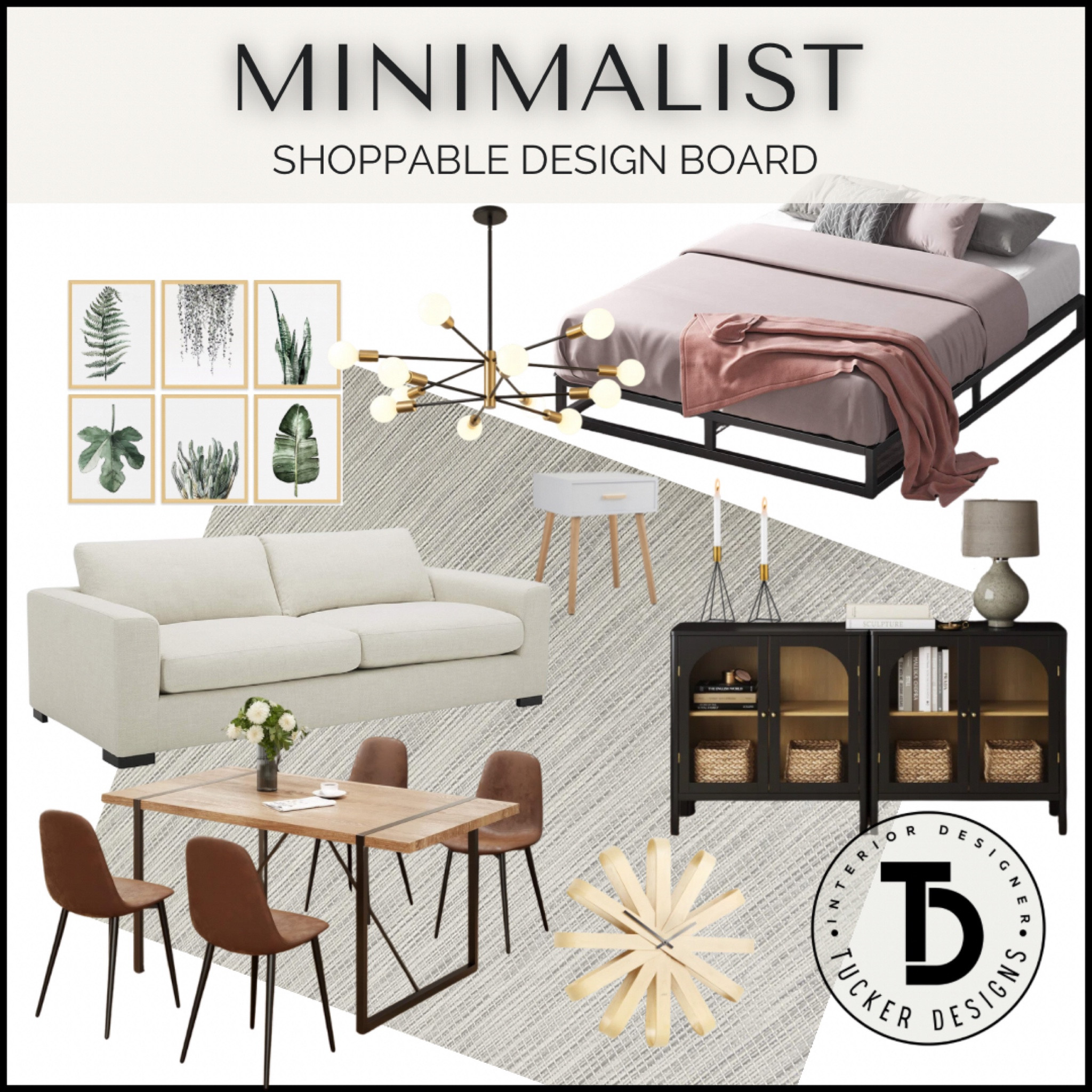 Get a Minimalist Design style in your home the easy way by shopping this curated list! It’s simple yet impactful. #minimalist

#LTKhome